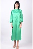 Dress Only Carmakoma Carlinema Satin Green Bee